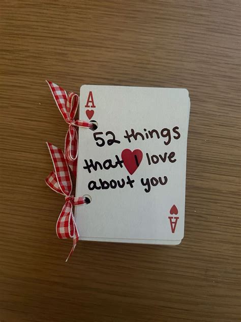 52 Things I Love About You Card Deck