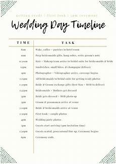 Wedding Day Of Timeline by Wedding Day Timeline Dimitra Weiss Wedding Day Of Timeline