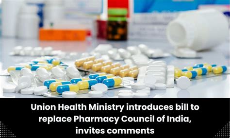 Health Ministry unveils bill to replace Pharmacy Council of India