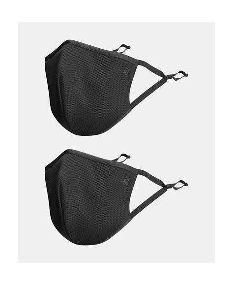 Buy Unisex Polyester Mesh and Super Combed Cotton Woven Face Mask with ...