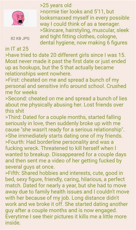 Anon gives up on love : r/greentext