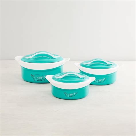 Buy MILTON Malibu Printed 3-Piece Casserole Gift Set from Milton at ...