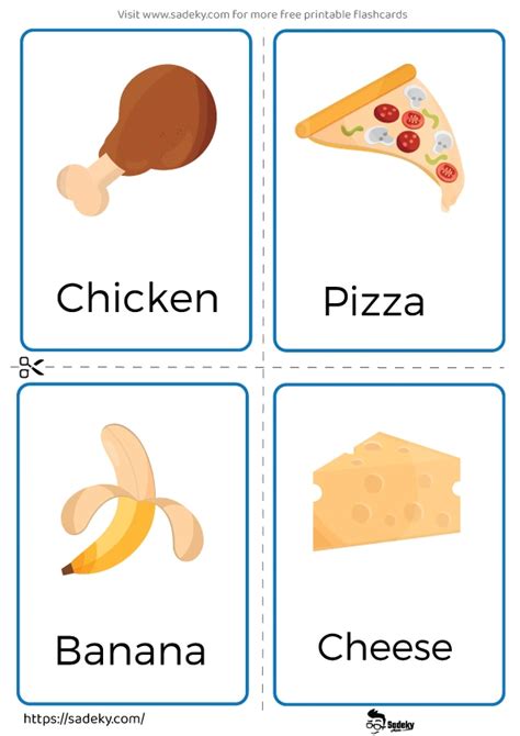 Food FlashCards 的图像结果