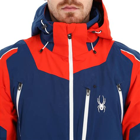 Spyder, Leader GTX ski jacket men blue/red • SkiWebShopSkiWebShop.com