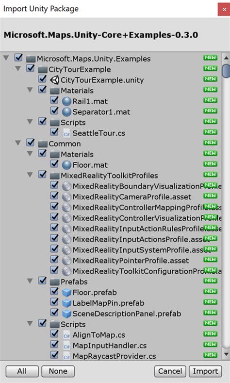 Unity Map Integration 的图像结果