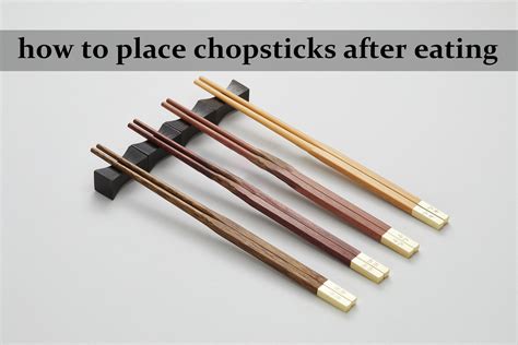 The Art of Placing Chopsticks After Eating: A Cultural Etiquette Guide – choptool