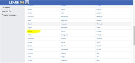 Oromo Language Lesson 的图像结果