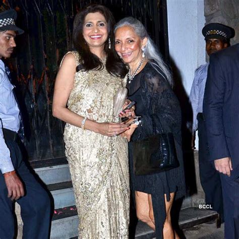 Gauri Pohoomul with Monica Vaziralli during Queenie Singh's b'day party ...