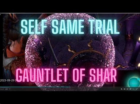 Self Same Trial, Gauntlet of Shar, BG3 (Baulder's Gate 3) - YouTube