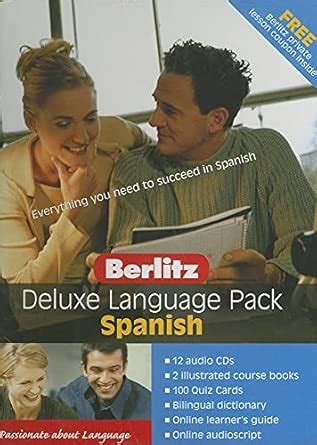 Buy Spanish Berlitz Deluxe Language Pack Book Online at Low Prices in ...