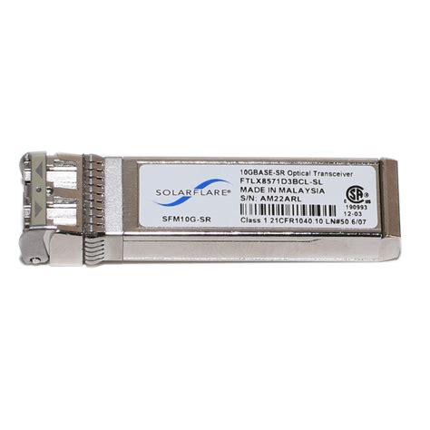 Solarflare QSFP+ 40G SR4 Optical Transceivers – XtremeScale Network Adapter Accessories – Sapply