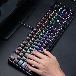 Amazon.in: Buy HP GK320 Wired Full Size RGB Backlight Mechanical Gaming ...