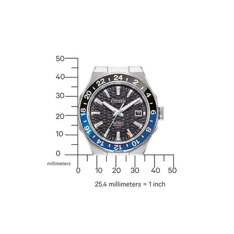 Citizen Series 8 Black Dial GMT Automatic Men's Watch - NB6031-56E ...