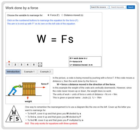 Image result for Work Time Formula Physics