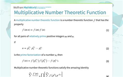 A Function Which Is Multiplicative but Not Totally Multiplicative Example 的图像结果