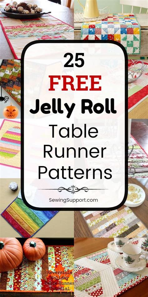 Image result for Jelly Roll Table Runner Patterns