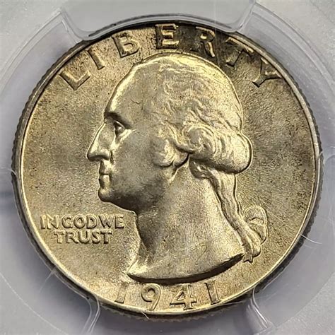 1941 Silver Washington Quarter PCGS MS-62 - Old Pueblo Coin