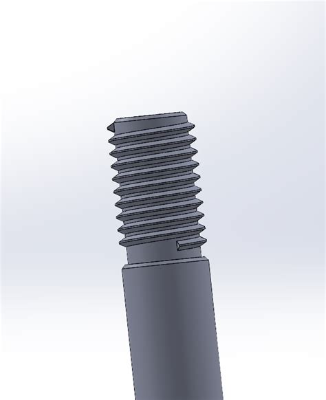 Add Cosmetic Thread SolidWorks 的图像结果