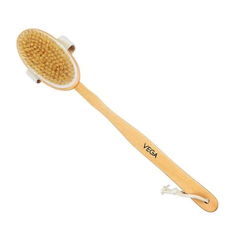 Buy Natural Bristle Bath Brush Online at Best Price | Vega