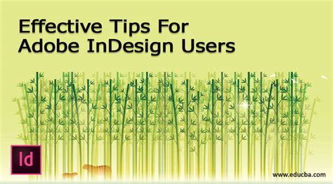 Adobe Indesign Tips and Tricks 的图像结果