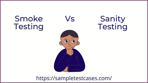 Smoke Testing Sanity Testing Difference 的图像结果