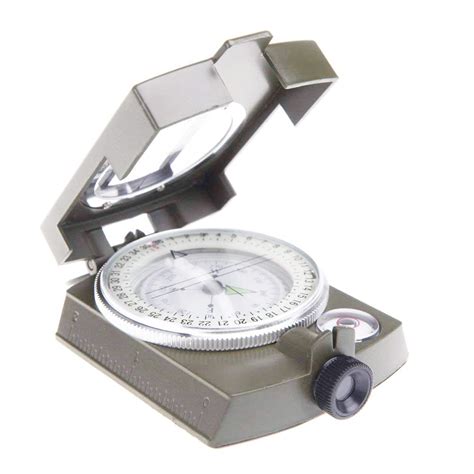Buy Portable Camping Compass Military Army Geology Lensatic Prismatic ...