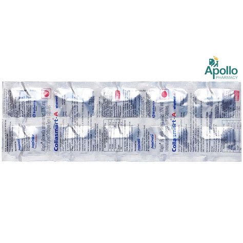 Collasmart-A Capsule 10's Price, Uses, Side Effects, Composition ...