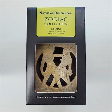 Natural Dimensions Zodiac Gemini Soapstone Essential Oil Wax Melt ...