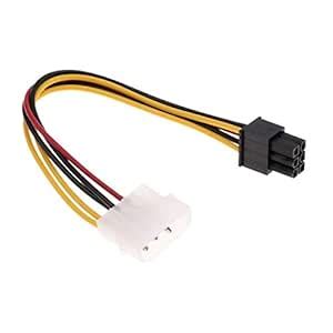 ELECTROPRIME 4-pin to Dual PCI-e 6-pin PCI Express Power Extension ...
