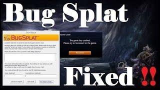 Image result for Bug Splat Fix