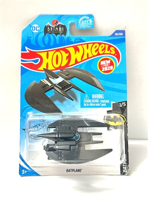 Batplane Hot Wheels (Black Color) | Indian Diecast Hub