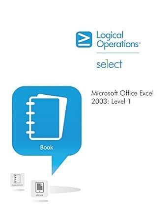 Buy Microsoft Office Excel 2003 (MOUS) Level 1with CD (Level 1) Book ...