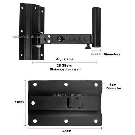 22 - 32 inch 83cm Extra Long Arm Gas Strut TV Monitor Wall Mount ...
