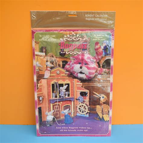 Vintage 2000s Kitsch Christmas Advent Calendar - Bagpuss - Pineapple Retro