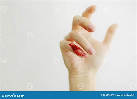 Cut Finger Bleeding Profusely