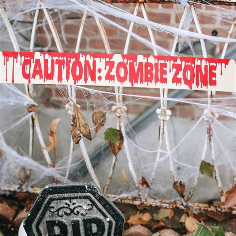 Halloween Party Decoration Set Halloween Blood Splatter Caution Tape ...