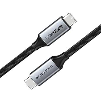 CABLETIME USB 3.2 Gen 2 Type C To USB Type C Cable 1m : Amazon.in ...