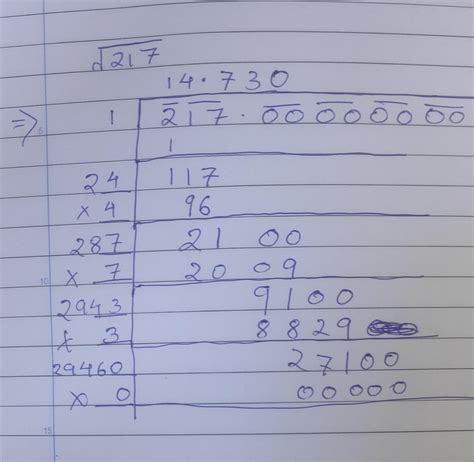 square root of 271 ans in decimal step byround the anwer to 3 decimal ...