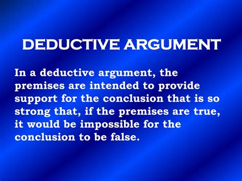Image result for Examples of Deductive Arguments