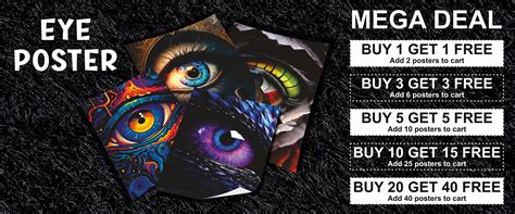 Eye Art Posters Online India | Artistic Wall Posters – The Poster Valley
