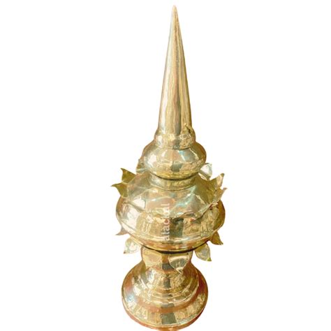 BRASS THAZHIKAKUDAM | GOPURA KALASHA FOR TEMPLES – Alackal Bell Metals