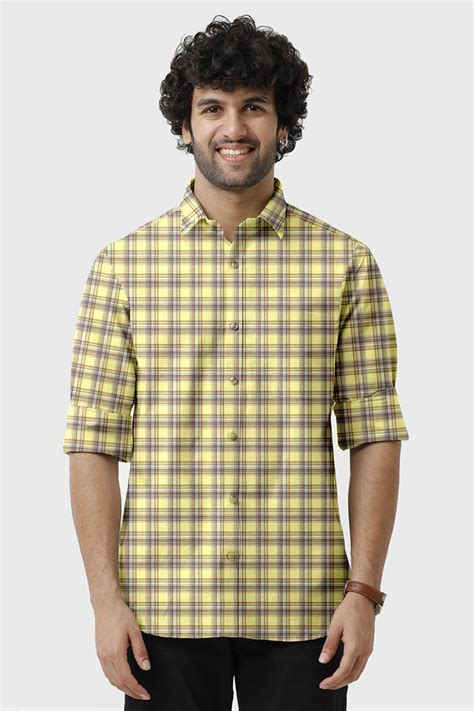 Checked Casual Shirts I Uathayam Shirts I Uathayam