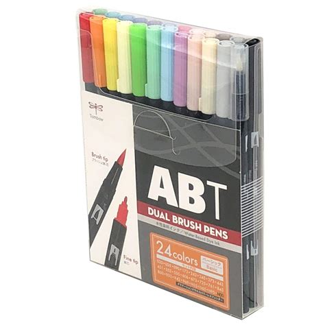 Tombow ABT Dual Brush Pen Set of 24, Assorted : Amazon.in: Office Products