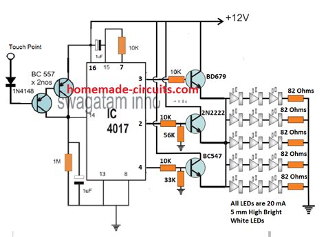 Image result for Basic LED Circuit with a 12V Relay