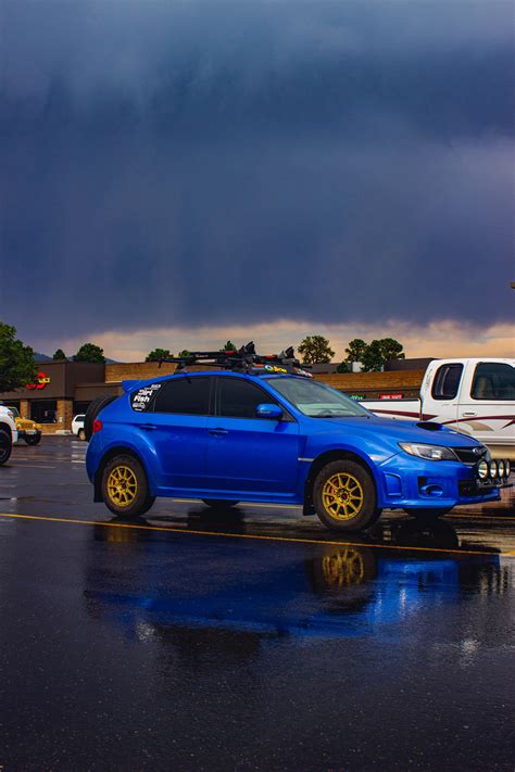 saw this sick lifted wrx in flagstaff az and had to take a few pics ...