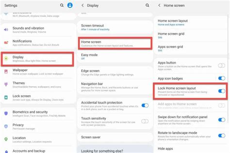 How to Lock and Unlock Samsung Home Screen Layout