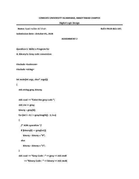 Image result for How to Write Gray Code