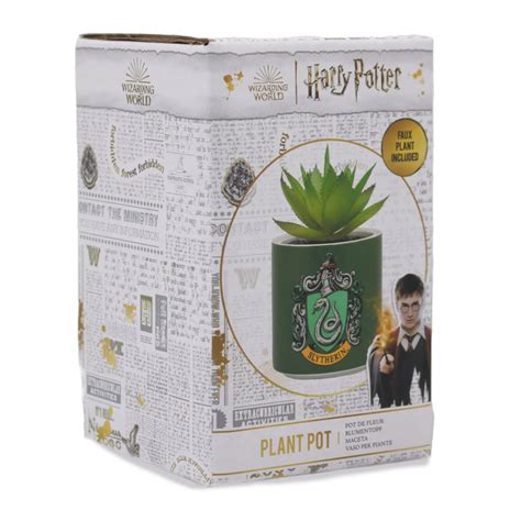 HARRY POTTER - Slytherin - Faux Plant Pot 6.5cm : ShopForGeek.com ...