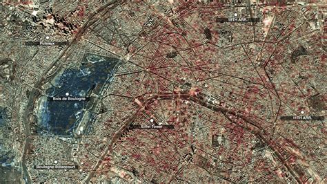 Extreme Paris air temperature recorded from space as Europe boils in ...