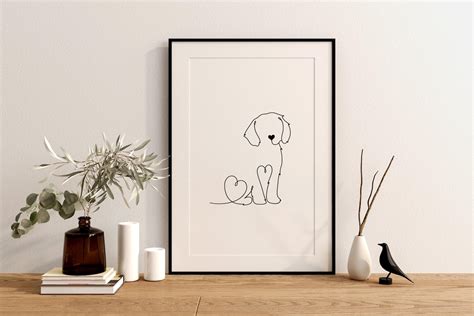Image result for Cockapoo Dog Single Line Drawing